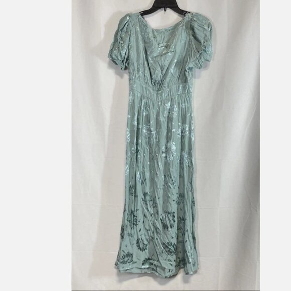 Zara Women Blue Floral Sundress Size M NWT - Picture 3 of 8